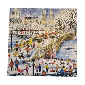 Galison Puzzle 500 Pieces Bow Bridge In Central Park By Michael Storrings - Picture 1 of 8