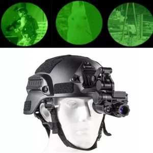 HD Digital Night Vision Goggles Monocular with Helmet Mount for Hunting Observe - Picture 1 of 12