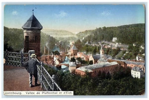 c1910 Valley of Pafaffenthal and Eich Luxembourg Unposted Antique Postcard - Picture 1 of 2