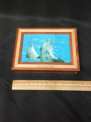 Álbum de fotos de madera de Hawái con capacidad para 40 fotos 4x6 recuerdo hawaiano Foto 1 de 4