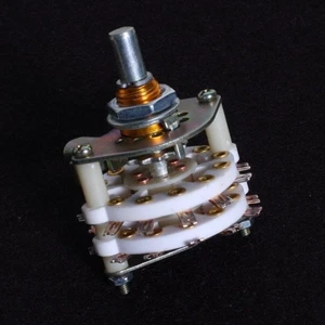 4P5T 4 pole 5 position / way Ceramic Rotary Switch - Imagen 1 de 3