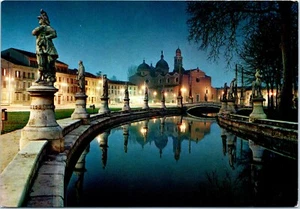 Vintage Postcard Padua Prato Della Valle Basilica of St. Justina Italy - Picture 1 of 2