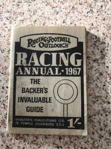 RACING & FOOTBALL OUTLOOK'S RACING ANNUAL 1967 - Picture 1 of 6