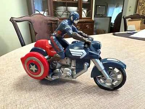 2013 Hasbro Captain America Soldier Shield Blast motorcycle toy - Picture 1 of 7