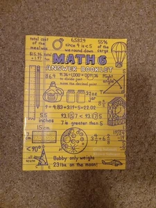Math 6: A Teaching Textbook Answer Booklet - Paperback By Greg Sabouri - Bild 1 von 2