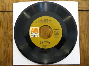 Carpenters – It's Going To Take Some Time - 1972 - A&M AM-1351-S 7" Single VG+ - Picture 1 of 2