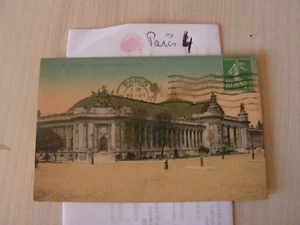  carte postale  vers 1900 paris  grand palais - Picture 1 of 2