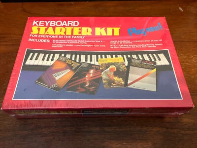Hal Leonard Play Now Keyboard Starter Kit VINTAGE Children's Electronic 4 Book - Image 1 of 4