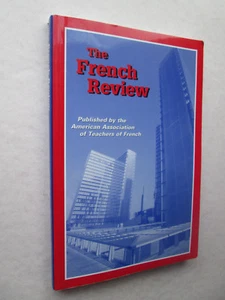 THE FRENCH REVIEW December 2002 American Association of Teachers of French V. 76 - Picture 1 of 5