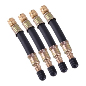 4Pcs Dual Tire Valve Extension Stem Truck RV Trailer Bus Wheel 105mm Durable - Picture 1 of 5