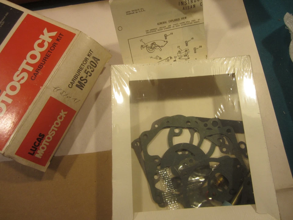 Toyota Land Cruiser 1969 1971-1972 Crown Asian 2bbl kit de carburador MS-530A Foto 1 de 1