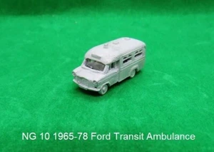 N Gauge 1:148 R PARKER MODELS 'KIT' NG 10 FORD TRANSIT AMBULANCE 1965-78 - Picture 1 of 4
