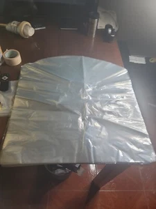 2pk Large Shrink Wrap Bags for Gift Baskets. 26"w x 28"L Clear Heat Bags Sk1 - Picture 1 of 2