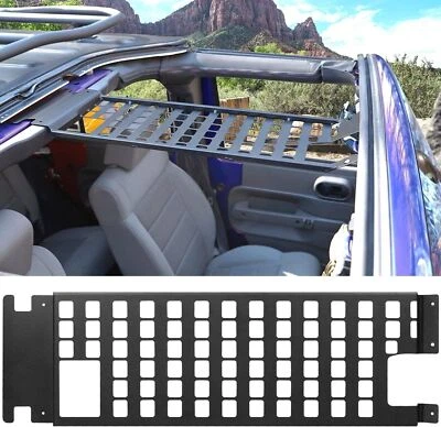 Portaequipajes de techo rígido Molle para Jeep Wrangler JK 2007-2018 4 puertas Foto 1 de 4