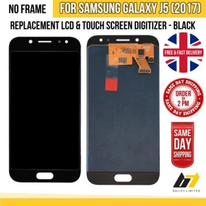 For Samsung J5 SM-J530 2017 Replacement LCD Touch Screen Display Assembly Black - Picture 1 of 4