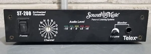 Sound Mate Telex Model ST-200 Synthesized Transmitter *POWER TESTED - Picture 1 of 5