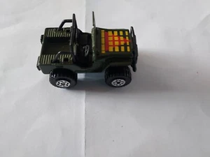 VTG LESNEY MATCHBOX HTF RARE NEAR MINT 1981 JEEP WRANGLER 4X4 GREEN MACAU - Picture 1 of 5