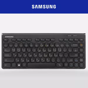 SAMSUNG Wired Mini Keyboard SK-M1100B Low noise USB Plug&Play Membrane tablet - Picture 1 of 8