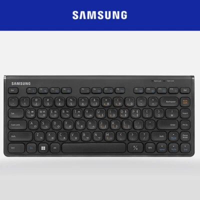 SAMSUNG Wired Mini Keyboard SK-M1100B Low noise USB Plug&Play Membrane tablet - Image 1 of 4