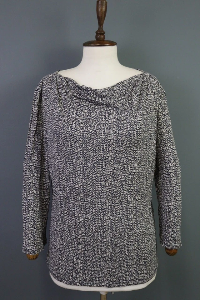 Weekend Max Mara Multicolor Luxury Long Sleeve Pullover Top Shirt Size XXL - Image 1 of 4