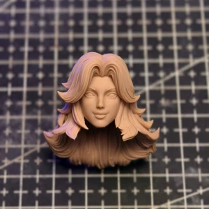 Blank 1/12 Scale Invisible Woman Head Sculpt Unpainted Fit 6" ML Figure V2 Style - Picture 1 of 4