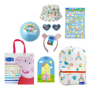 Peppa Pig Showbag Unisex Fantástico Cumpleaños Navidad Pascua Regalo Niños Show Bag - Imagen 1 de 9