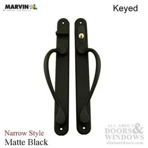 Marvin Door Handle Sliding Door Marvin Narrow Keyed Sliding Patio Door Handle - Picture 1 of 1