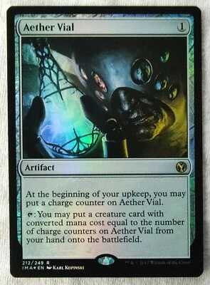 NM FOIL Aether Vial Iconic Masters Magic The Gathering MTG - Image 1 of 2