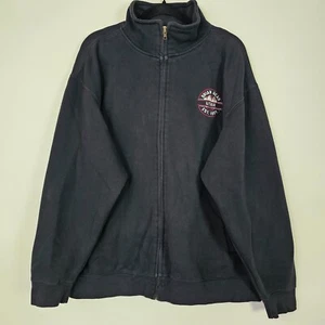 MV Sport Pro Weave Brian Head Utah Mens XL Long Sleeve Black Full Zip Sweatshirt - Picture 1 of 7