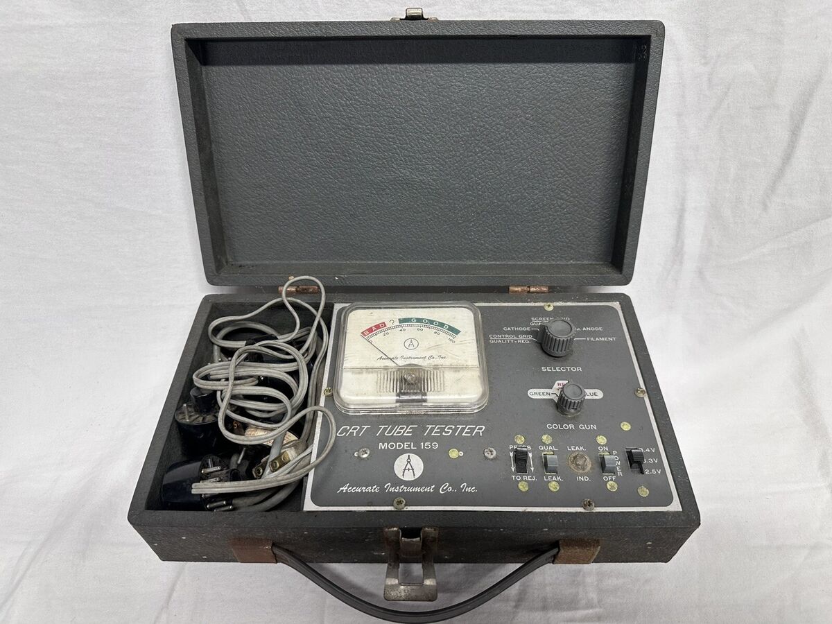 Accurate Vacuum Tube Testers for sale - eBay Accurate Vacuum Tube Testers for sale - eBay