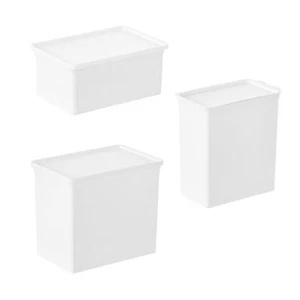 Laundry Detergent Powder Container Rectangle for Laundry Room Home Bathroom - Picture 1 of 11