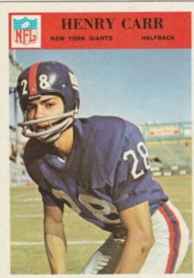 Trading Card | Henry Carr | 1966 | Football | NY Giants | #120 | 9.5 - Image 1 of 2