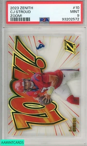 ¡Panini Zenith Zoom 2023! CJ STROUD #10 PSA 9 COMO NUEVO RC ROOKIE - Imagen 1 de 3