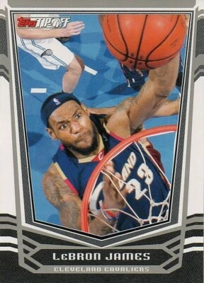 2008-09 TOPPS LEBRON JAMES TIP OFF CAVALIERS #23 NBA BASKETBALL CARD - Image 1 of 4