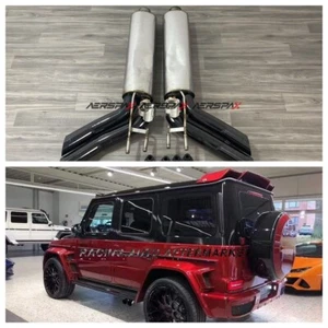EXHAUST MUFFLERS for MERCEDES BENZ G Class AMG G500 G550 G63 W463A W464 2018+ - Picture 1 of 12