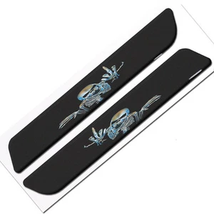 Pair of Premium SKELETON Custom Gloss Decals for Car Truck SUV Window Sticker - Picture 1 of 2