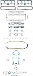 1976-89 Dodge 5.9L HD Engine Gasket Set Fel-Pro KS 2113 NOS - Made in USA - Picture 1 of 4