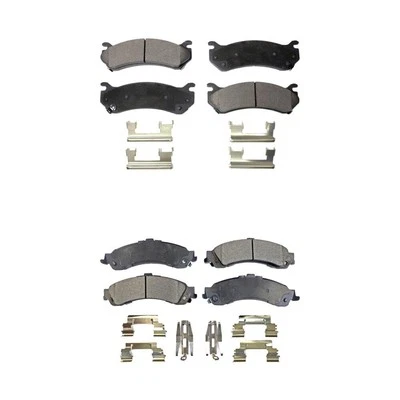 Semi-Metallic Disc Brake Pads Front Rear for Cadillac Escalade EXT ESV 2002-2006 - Image 1 of 4