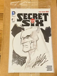 American Comic Secret Six Commission Ken Lashley Signed - Bild 1 von 4