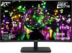Acer Nitro ED270R 27" VA LED Curved FHD 180Hz 1ms AMD FreeSync Premium - Black - Picture 1 of 8