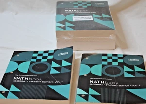 Carnegie Learning Highschool Math Solution Algebra 1 Student & Teacher Book Set - Picture 1 of 5
