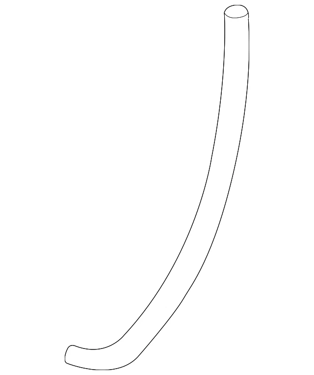 1996-2001 Ford Explorer Ranger Mercury Mountaineer Power Steering Return Hose F7 - Image 1 of 2