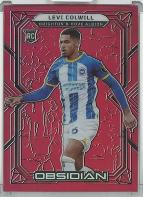 2022-23 Panini Obsidian Soccer Levi Colwill Base/Red Flood/#29/RC 3/10 - Image 1 of 2