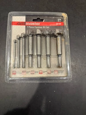 Juego de brocas Forstner de 7 piezas Drill Master Foto 1 de 4