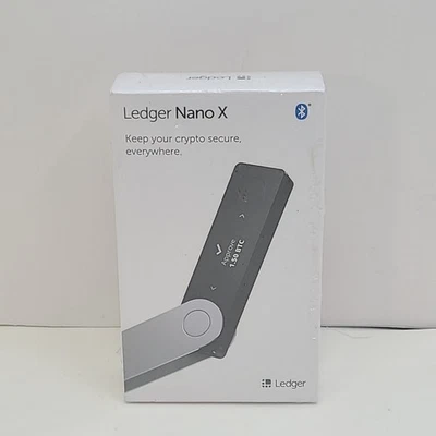 Cartera de hardware Ledger Nano X criptomoneda Bluetooth - NUEVA SELLADA -  Foto 1 de 4