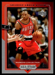 Trail Blazers 2004-05 Upper Deck All-Star Lineup Shareef Abdur-Rahim Portland - Imagen 1 de 2