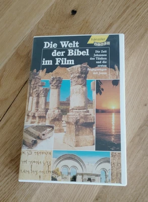 VHS Video-Film "Die Welt der Bibel im Film Jesus -Die Zeit Johannes des Täufers. - Bild 1 von 4
