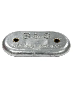 B&S Marine Anodes BSMB6 B-6 Sea Ray Plate (Approx 1/2 Weight Of B-12) - Picture 1 of 1