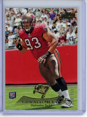 2010 Topps Prime - #49 Gerald McCoy (RC) Gold /699 Tampa Bay Buccaneers - Image 1 of 2