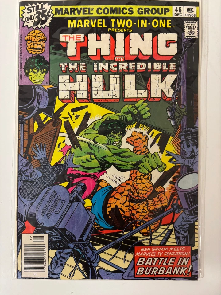 MARVEL TWO-IN-ONE #46.  Marvel Comics 1978. - image 1 of 1